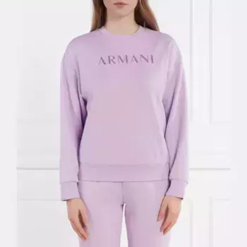 Толстовка свободного кроя Armani Exchange, лавандовый