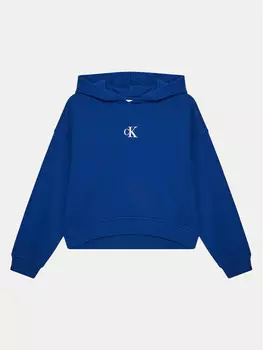 Толстовка свободного кроя Calvin Klein Jeans, синий