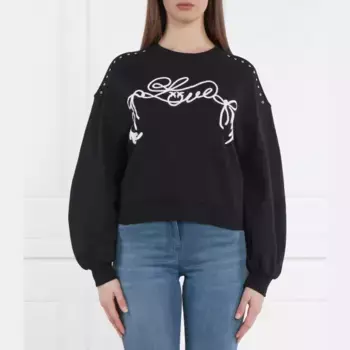 Толстовка свободного кроя Ceresole 1 Pinko, черный