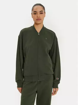 Толстовка свободного кроя Champion, зеленый