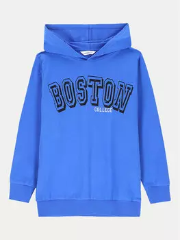 Толстовка свободного кроя Coccodrillo, синий