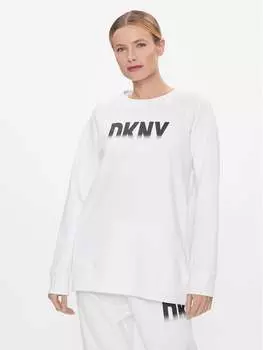 Толстовка свободного кроя Dkny Sport, белый