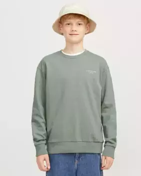 Толстовка свободного кроя для мальчиков Jack & Jones, зеленый