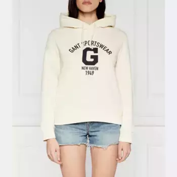 Толстовка свободного кроя Gant, бежевый