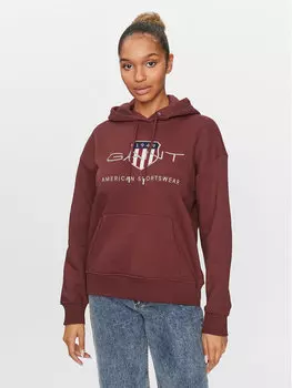 Толстовка свободного кроя Gant, красный