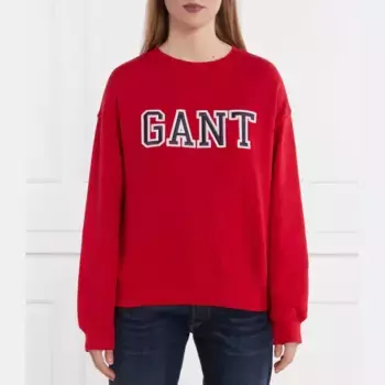 Толстовка свободного кроя Gant, красный