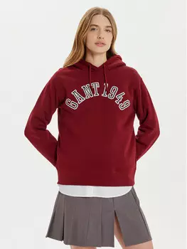 Толстовка свободного кроя Gant, красный