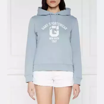 Толстовка свободного кроя Gant, синий