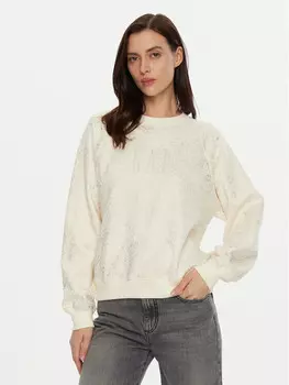 Толстовка свободного кроя Gap, экрю