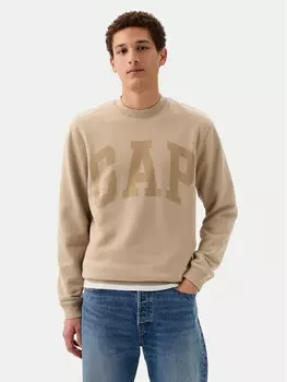 Толстовка свободного кроя Gap, бежевый