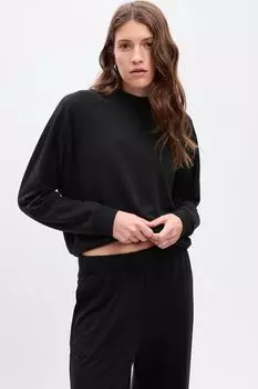 Толстовка свободного кроя Gap, черный