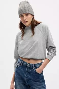 Толстовка свободного кроя Gap, серый