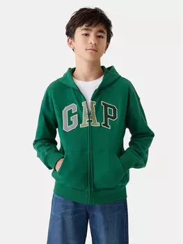 Толстовка свободного кроя Gap, зеленый