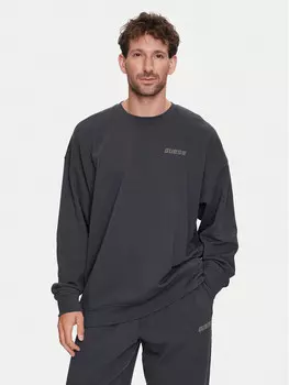 Толстовка свободного кроя Guess, серый