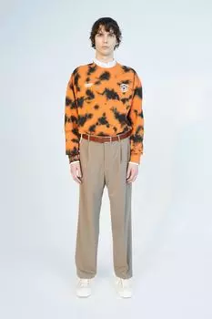 Толстовка свободного кроя H&amp;M, оранжевые/очень странные дела