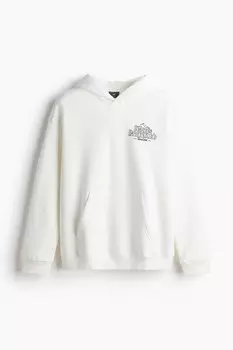 Толстовка свободного кроя H&M, белый