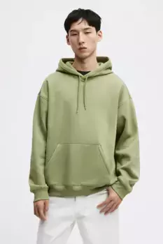 Толстовка свободного кроя H&M, зеленый
