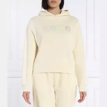 Толстовка свободного кроя Ikonik 2.0 Karl Lagerfeld, желтый