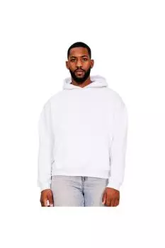 Толстовка свободного кроя из хлопка кольцевого прядения Casual Classics, белый