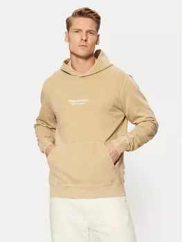 Толстовка свободного кроя Jack&Jones, бежевый