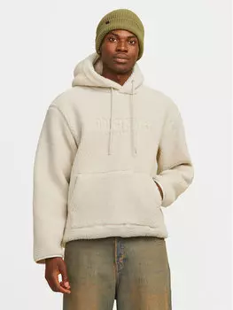 Толстовка свободного кроя Jack&Jones, бежевый