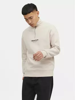 Толстовка свободного кроя Jack&Jones, бежевый
