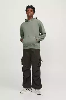 Толстовка свободного кроя Jack & Jones, хаки