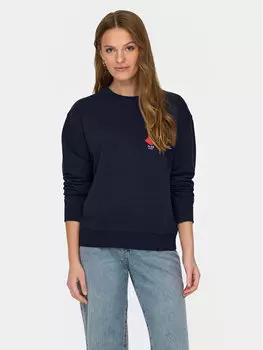 Толстовка свободного кроя Jdy, синий