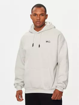 Толстовка свободного кроя K1X, серый