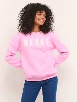 Толстовка свободного кроя Kaffe, розовый
