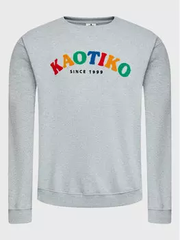 Толстовка свободного кроя Kaotiko, серый