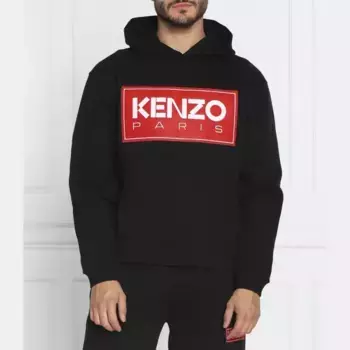 Толстовка свободного кроя Kenzo, черный