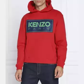 Толстовка свободного кроя Kenzo, красный
