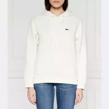 Толстовка свободного кроя Lacoste, экрю
