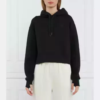 Толстовка свободного кроя Lacoste, черный