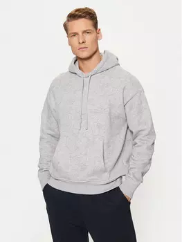 Толстовка свободного кроя Lacoste, серый