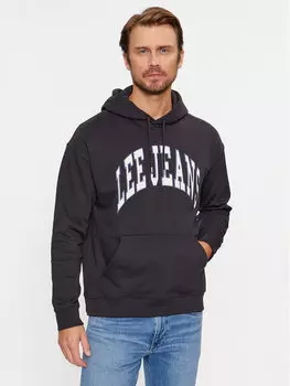 Толстовка свободного кроя Lee, черный