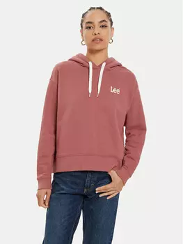 Толстовка свободного кроя Lee, розовый