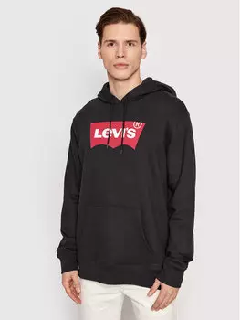 Толстовка свободного кроя Levi's, черный
