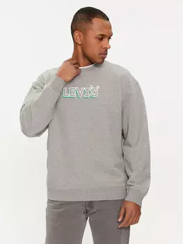 Толстовка свободного кроя Levi's, серый