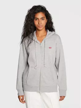Толстовка свободного кроя Levi's, серый