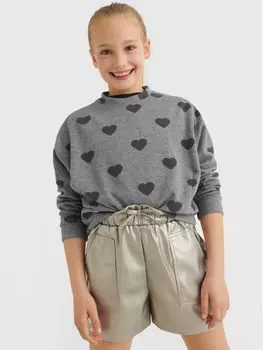 Толстовка свободного кроя Mayoral, серый