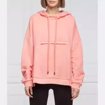 Толстовка свободного кроя "мини-мега" Max&Co., оранжевый