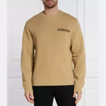 Толстовка свободного кроя Napapijri, бежевый