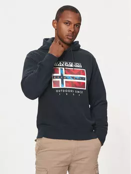 Толстовка свободного кроя Napapijri, синий