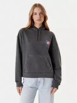 Толстовка свободного кроя Neon DW0DW20945 Tommy Jeans, серый