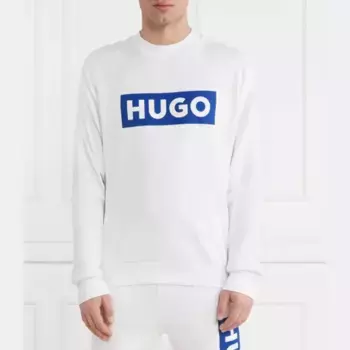 Толстовка свободного кроя Niero Hugo, белый