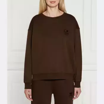 Толстовка свободного кроя Pinko, коричневый