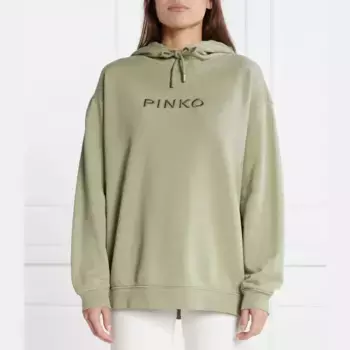 Толстовка свободного кроя Pinko, зеленый