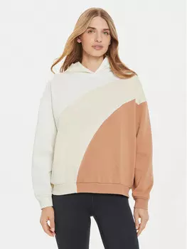 Толстовка свободного кроя Roxy, бежевый